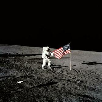 Moon Landing Background Powerpoint Tips