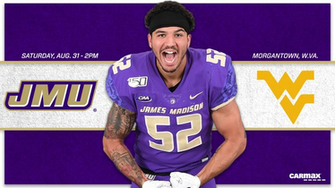 Jmu Set For Season Opening Clash At Big Foe West Virginia