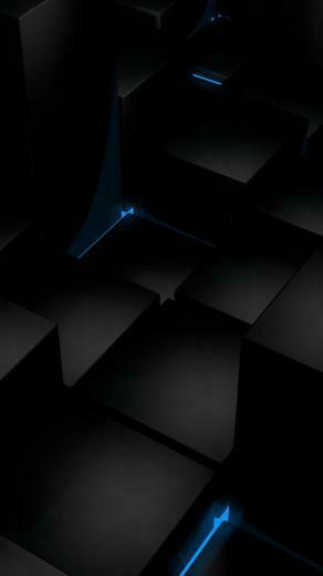 3d Grid Leaked iPhone Wallpaper