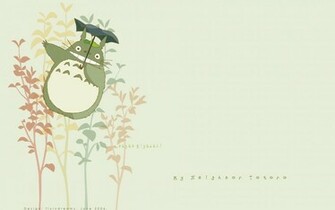 Totoro Studio Ghibli Art Wallpaper Full HD