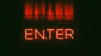 Neon Signs Wallpaper Image