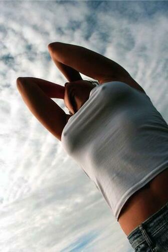 Hot Teen Girl T Shirt Nipples Big Tits iPhone HD Wallpaper
