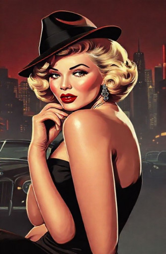 Marilyn Monroe Gangster Wallpaper
