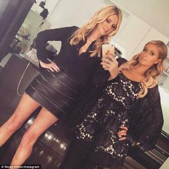 Sisters Paris Hilton Flew Into Town To Spin The Discs For