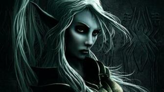 Dark Elf Full HD Desktop Wallpaper 1080p