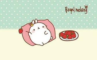 Molang Cute Korean Bunny Wallpaper
