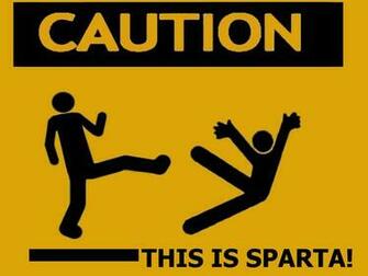 Caution This Is Sparta Remixes Wallpaper