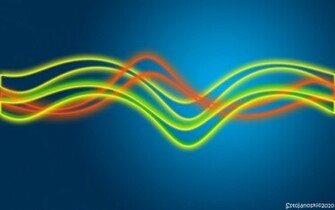 Wallpaper Translucent Waves Widescreen
