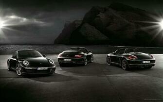Porsche Boxster S Black Edition Wallpaper HD Car