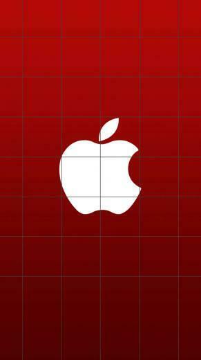 Cool Shelf Apple Red Wallpaper Sc iPhone6