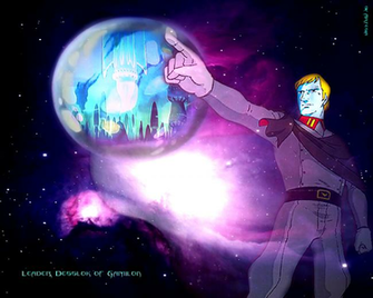 Leader Desslok Of Gamilon Anime Wallpaper