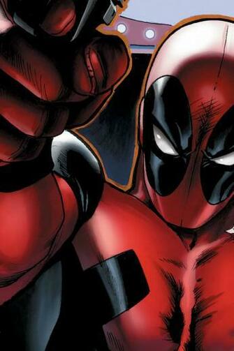 Deadpool I4 Drawns Cartoons Wallpaper For iPhone
