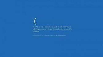 Bsod Wallpaper On