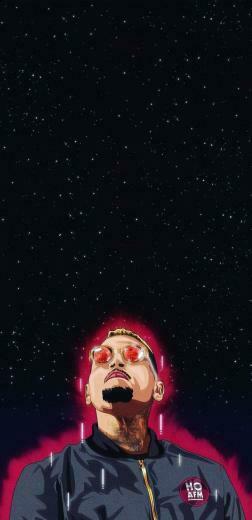 Chris Brown Galaxy Note Wallpaper In