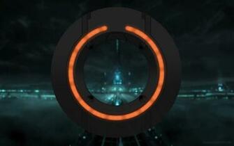 Tron Legacy Identity Disc Desktop Wallpaper