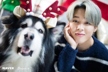 December Bts Jimin Christmas Photoshoot By Naver X
