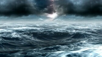 Stormy Sea Background Video Pre