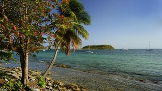 Water Puerto Rico Village Wallpaper