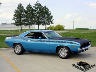Plymouth Aar Cuda Pictures Blue