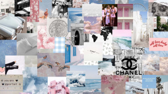 Aesthetic Collage Desktop Wallpaper