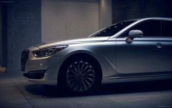 Hyundai Genesis G90 Widescreen Exotic Car Wallpaper