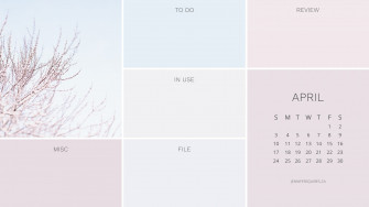 Aggregate April Wallpaper