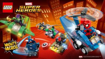 Kids N Fun Wallpaper Lego Marvel Superheroes