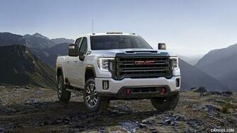 Gmc Sierra Heavy Duty At4 Front Three Quarter HD