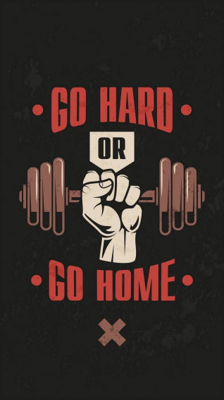Gym Motivation Phone Wallpaper