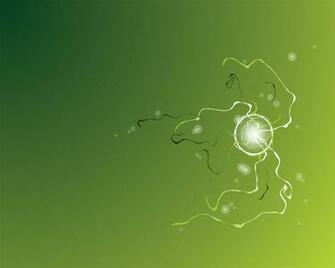 Glow Wallpaper Green By Albiona
