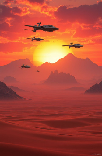 Star Wars Landscape Wallpaper