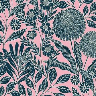 J Crew Prairie Dusk Abigail Borg Wallpaper Fabrics