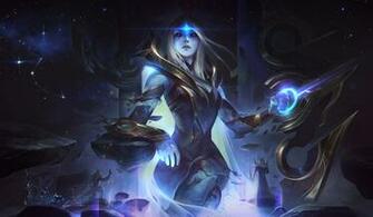 Cosmic Queen Ashe Lol Wallpaper