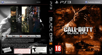 Black Ops Covercall Of Duty Playstation Box Art Cover