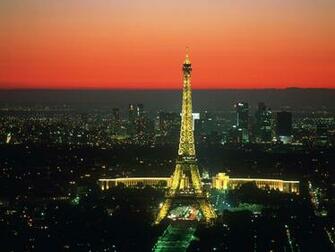 Vista Paris France Famous Buildings And Landmarks Wallpaper Image