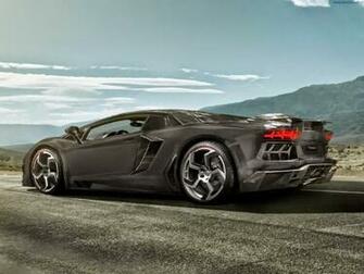 Black Lamborghini Aventador Wallpaper On The Mountain Mas Yadi