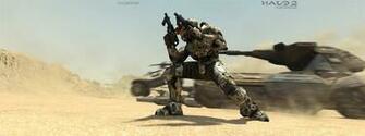 Multi Monitor Dual Screen Halo Weapons Tanks Warriors Wallpaper