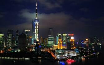 Shanghai Nights China Wallpaper HD