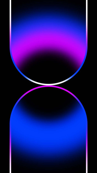 iPhone Pro Purple Wallpaper