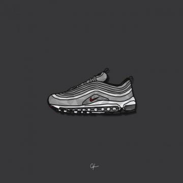 Nike Air Max Silver Art X Younmarx Nike97