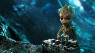 Guardians Of The Galaxy Vol Baby Groot Wallpaper