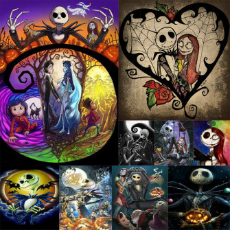 The Nightmare Before Christmas 5d Diamond Painting Embroidery