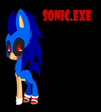 Sonic Exe Pony Version By Evolwayz
