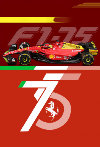 Premium Bburago 75th Anniversary Monza F1 Scuderia