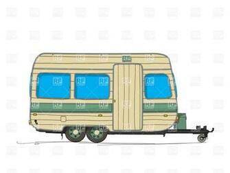 Trailer Cartoon Drawing Transportation Royalty