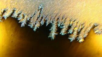Ice Crystals Wallpaper HD