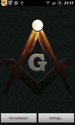 Mason 3d Symbol Is A Live Wallpaper That Constitutes True