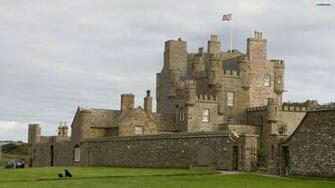 Youwall Castle Of Mey Scotland Wallpaper