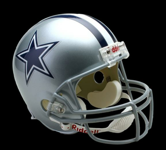 Dallas Cowboys Vsr4 Replica Helmet Nfc East