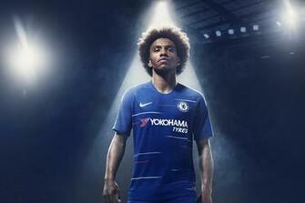 New Chelsea Kit Eden Hazard Willian And Fran Kirby Unveil